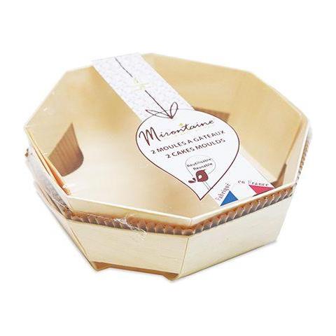 2 Stampi Per Torta In Legno Ø 18 Cm - Foto 2