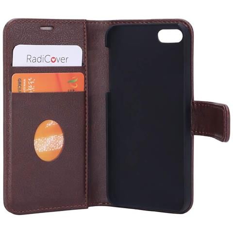 Mobilewallet Protetto Dalle Radiazioni Pu Iphone 5/5s / se Flipcover Marrone - Foto 6