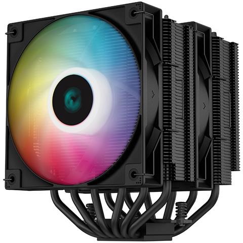Dissipatore CPU ad Aria AG620 BK ARGB per Socket LGA 1150 (presa H3), LGA 1151 (presa H4), LGA 1155 (presa H2), LGA 1200 (presa H5), LGA 1700, LGA 2011 (presa R), LGA 2011-v3 (presa R), LGA 2066 Socket Intel Presa AM4, AM5 - Foto 2