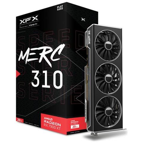 AMD Radeon RX 7900 XT 20 GB GDDR6 PCI-E 4.0 3x DisplayPort / 1x HDMI RX-79TMERCU9 - Foto 1