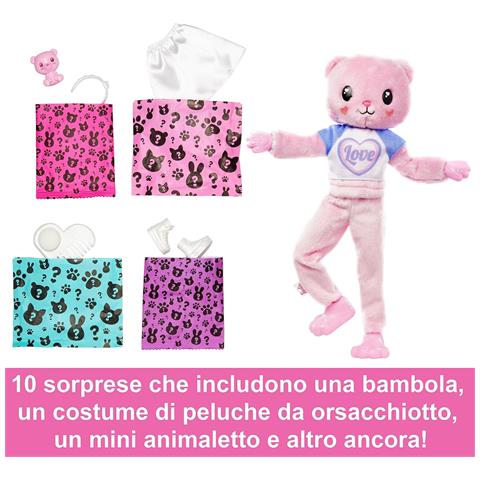 Barbie Cutie Reveal Serie Pigiamini Orso - Foto 2