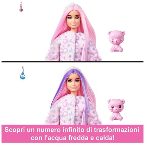 Barbie Cutie Reveal Serie Pigiamini Orso - Foto 5