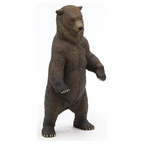 Wild Animal Kingdom Figura, Orso Grizzly, Marrone - Foto 4