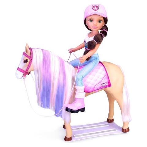 Bambola Famosa Nac49000 Nancy Un Giorno Con Il Suo Cavallo - Foto 1