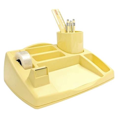 Organizer Scrivania 4121pg Keepcolour Oliver Giallo Pastello - Foto 1