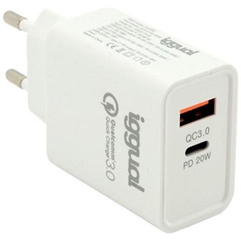 Stesso Caricabatterie Dual Usb Qc3.0 + Type C Pd 20w - Foto 2