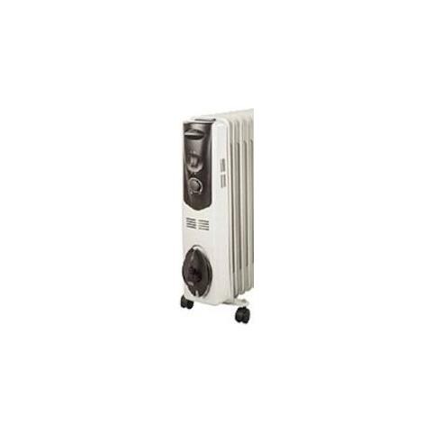 Radiatore ad Olio con 11 Elementi Potenza 2500 W Colore Bianco - Foto 2