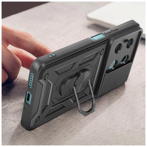 Cover Per Redmi Note 13 5g Anello Supporto Coprifotocamera Scorrevole - Foto 5