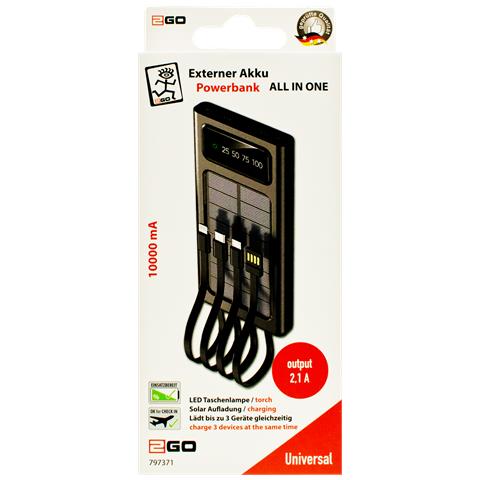 797371 batteria portatile 10000 mAh Nero - Foto 3