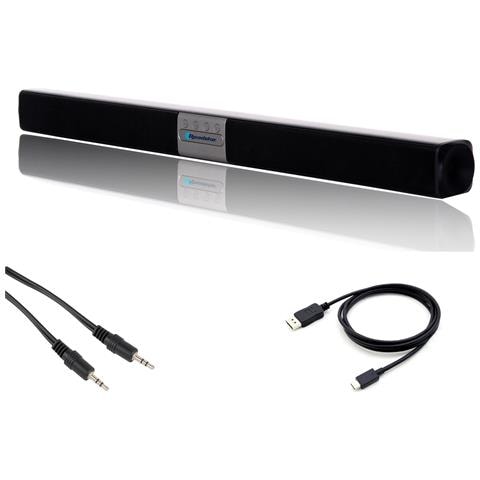 Sb820bt Soundbar Tv, Bluetooth Per Televisore O Pc, Altoparlanti Suono Hi Fi Stereo 72w 72w Nero - Foto 6