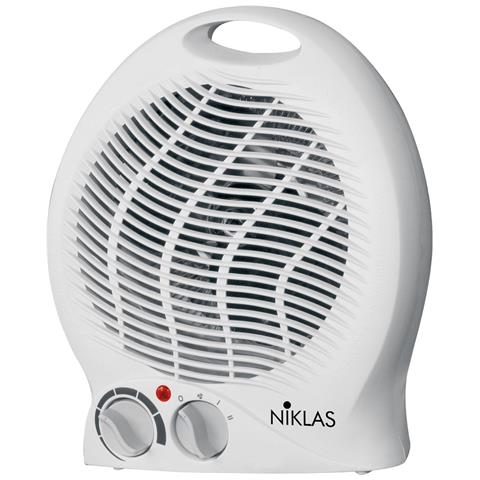 Termoventilatore Caldobagno Verticale 2000w Scaldino Funky Niklas - White - Foto 1