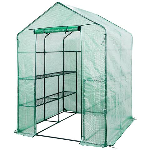 Serra 143 X 143 X 195 Cm, Pellicola Pe 135 G, Struttura In Metallo - Foto 1