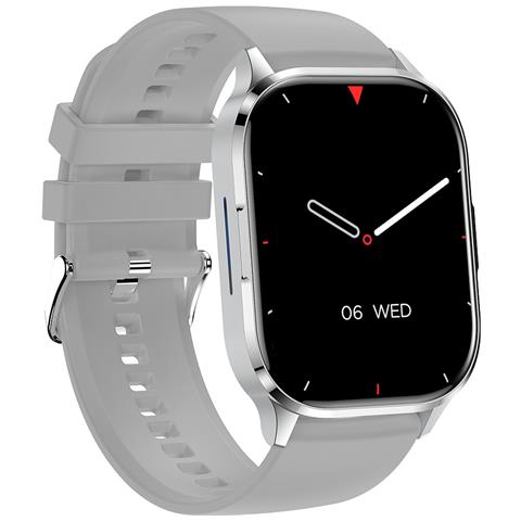 Smartwatch Impermeabile Con Chiamata Bluetooth Silver - Foto 1