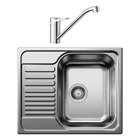 Pack Lavello Inox + Miscelatore Cromo - 527908 - Foto 1