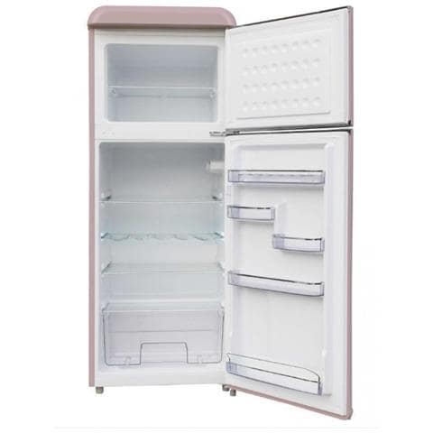 Frigo Vintage Rosa Doppia Porta Akai Classe F Capacità Lorda /Netta 240/204 Litri Colore Rosa - Foto 3