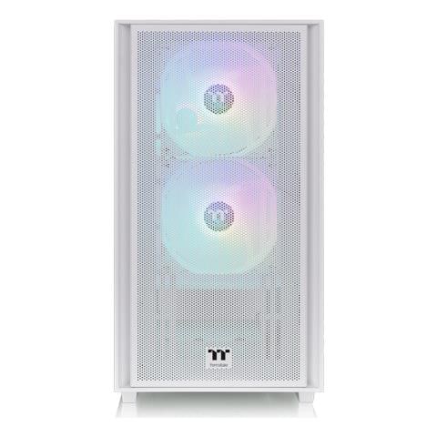 Telaio Micro Tower Versa H16 TG ARGB Snow Case Mid-Tower con Pannello in Vetro Temperato e Illuminazione ARGB - Foto 2