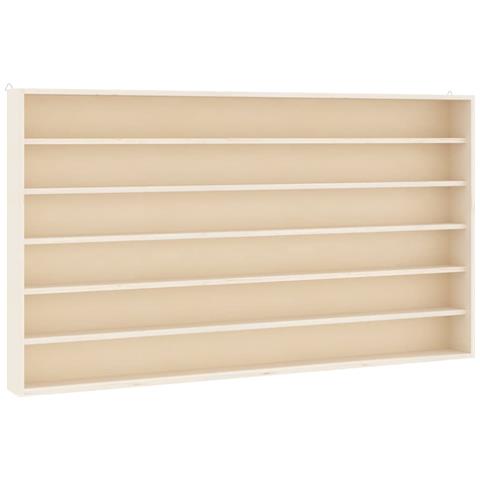 Teca Da Collezione In Legno Con 6 Ripiani 80x8,5x55 Cm - Foto 2
