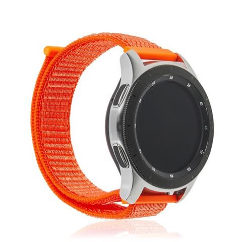Cinturino Universale In Nylon Per Orologi Da 20 Mm. Sistema Di Sgancio Rapido Per Un Facile Cambio. 19x1x0,3 Cm. Arancia - Foto 1