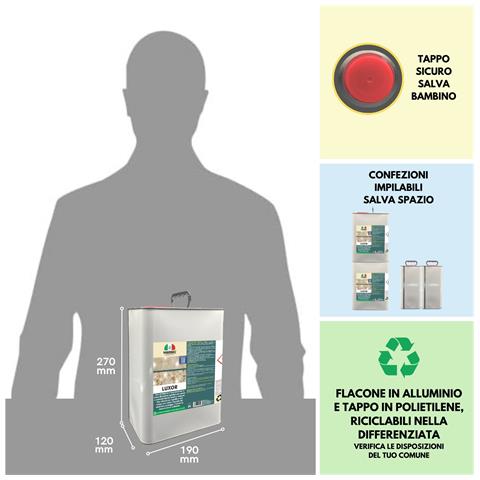 Luxor 5ltx4pz - Cera Per Pavimenti - Foto 3