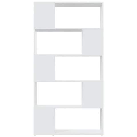 Lusso Casadino -  Libreria/divisorio Bianco 80x24x155 Cm In Truciolato - Foto 2