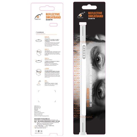 Fascia Antisudore In Silicone: Riflettente, Elastica E Confortevole White - Foto 2