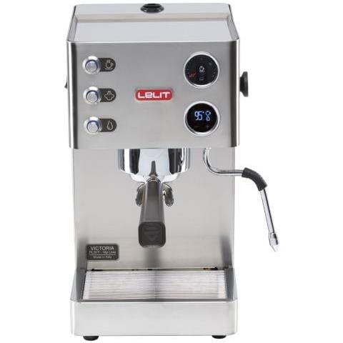 Macchina da Caffè Espresso Manuale Victoria PL91T Serbatoio 2.5 Lt. Potenza 1200 Watt Colore Acciaio Inox - Foto 1