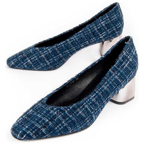 Scarpa Con Tacco Montevita Nusia2 Blu . - Foto 1