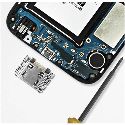 Connettore Di Ricarica Micro-usb Per Galaxy A6 / A6 Plus Con Cavo Flessibile - Foto 2