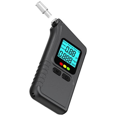 Etilometro Portatile Digitale Con Display Lcd E Rilevamento Attivo Del Respiro - Foto 7