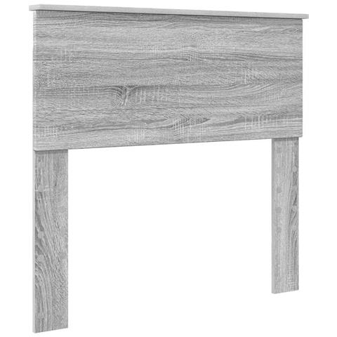 Testiera con testiera Grigio Sonoma 75 cm Legno multistrato - Foto 1