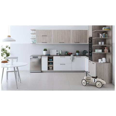 IN2FFC14BN6X, Lavastoviglie 60cm, Classe C, 14 coperti, Push&Go, 44dBA, Inox - Foto 2