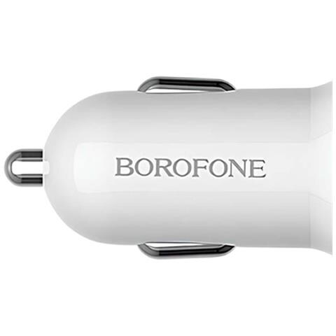 Caricatore Per Auto 2 Usb Con Display Led A Ricarica Rapida, Bianco - Foto 5