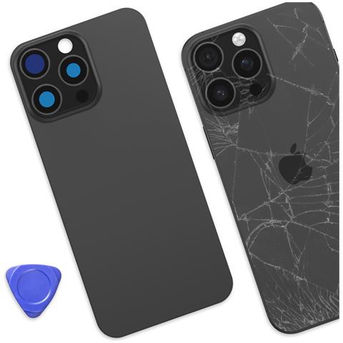 Coperchio Batteria Di Ricambio Per Iphone 16 Pro Max Con Adesivo Integrato - Foto 2