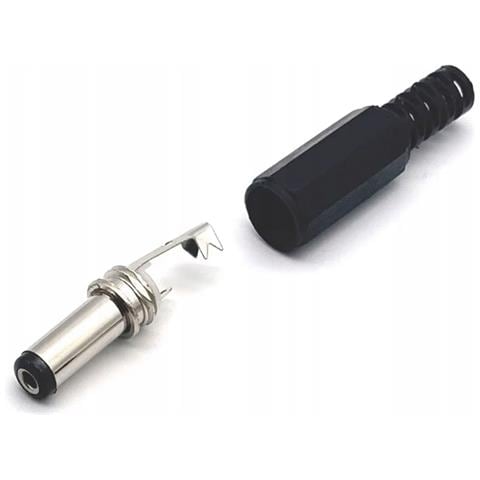 Connettore Femmina Dc 5,5/2,1 Mm - Montaggio A Saldatura Su Cavo | Compatibile Con Dispositivi Elettronici | Costruzione Solida E Compatta - Foto 4