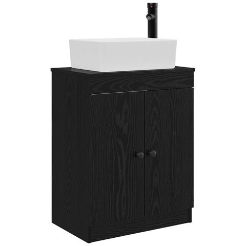 Mobile da bagno con lavabo Nero 54 x 35 x 83 cm - Foto 1
