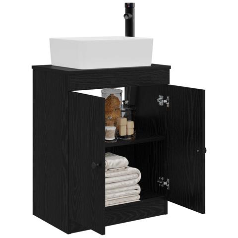 Mobile da bagno con lavabo Nero 54 x 35 x 83 cm - Foto 2