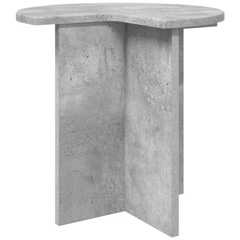 Tavolo laterale con archiviazione Grigio Cemento Ø 39 x 38 cm - Foto 1