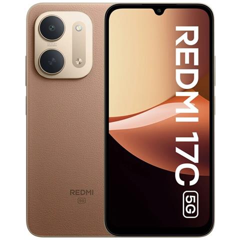 Redmi 17C 5G 128GB 4GB Ram Display 6,9" (1600x720) 120Hz max Main Camera 50MP Selfie 8MP DualSim+microSD HyperOS3 Dimensity 6300 6000mAh 211g Brown - Foto 1