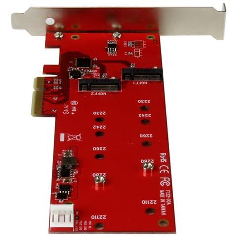 Scheda controller PCI express 2x (SSD) M. 2 - Adattatore M. 2 SATA PCIe NGFF - Foto 4