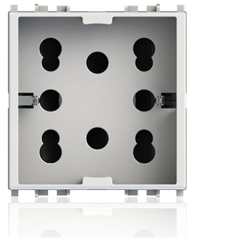 Frutto Compatibilite Con Vimar Plana Con 1 Presa Shuko E 2 Prese Bipasso - Foto 2