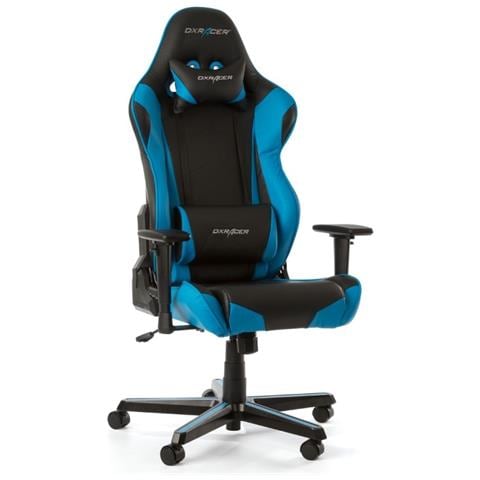 DXRACER - Sedia Gaming Racing R0-NB colore Nero / Blu - ePRICE