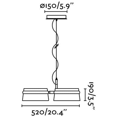 Sospensione Loop 29567 - Foto 2