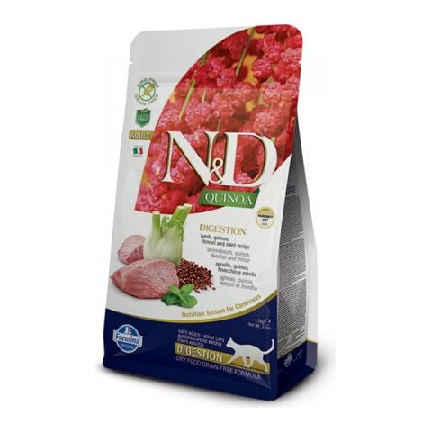 Farmina N&d Grain Free Quinoa Gatto Digestion Agnello: 300 Gr - Foto 1