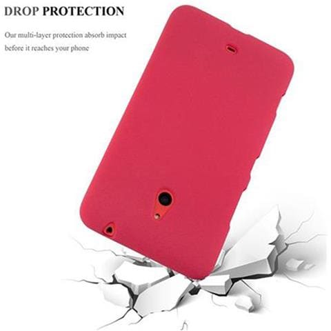 Custodia Compatibile Con Nokia Lumia 1320 In Frost Rosso - Coperchio Protettivo In Silicone Tpu Flessibile - Foto 11