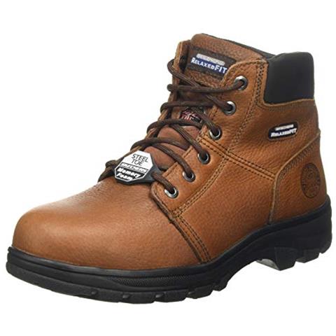 Uomo Workshire Classic Boots, Brown (brn In Pelle Marrone In Rilievo), 8 (42 Ue)  - Foto 1