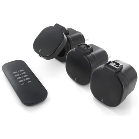 Set 3 Mini Prese Da Esterno On / Off - 3000w - Fr + Telecomando - Foto 1