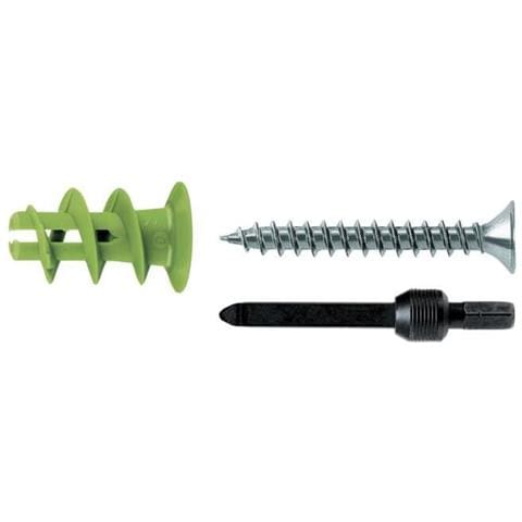 Tassello Per Cartongesso Gk Green Con Viti - Realizzato Con Materie Prime Rinnovabili - Scatola Da 45 - Foto 1