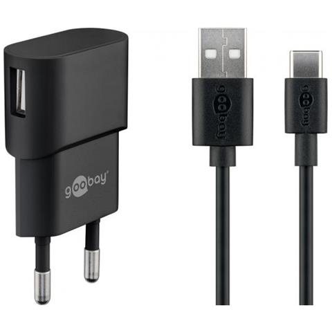 Goobay 45298 Caricabatterie Per Dispositivi Mobili Interno Nero - Foto 1