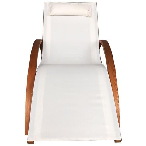 Sdraio In Legno E Beige Havana - Foto 5