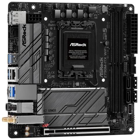 Scheda Madre Z790M-ITX WiFi Socket LGA 1700 Chipset Z790 ATX - Foto 5